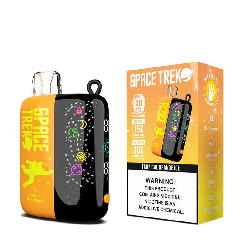 VAPMOD Space Trek 30000 Disposable Tropical Orange Ice