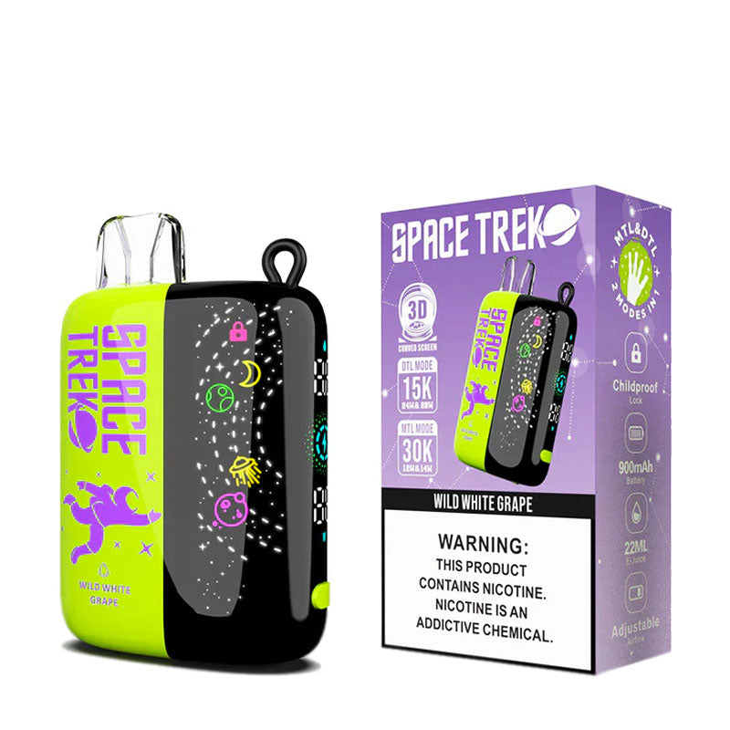 VAPMOD Space Trek 30000 Disposable Wild White Grape