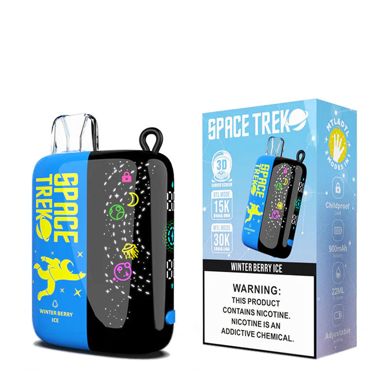 VAPMOD Space Trek 30000 Disposable Winter Berry Ice