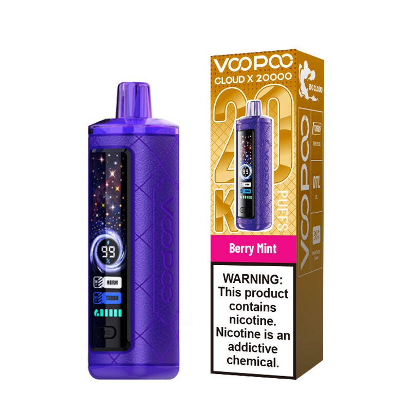 VOOPOO Cloud X 20000 Disposable Berry Mint