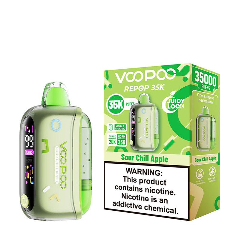 VOOPOO REPOP 35000 Disposable Sour Chill Apple