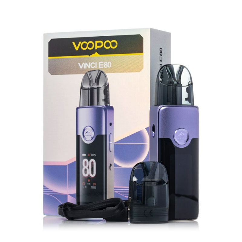 VOOPOO Vinci E80 Pod Kit Package Contents