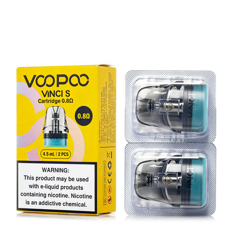 VOOPOO Vinci S Replacement Pods 2 Pack