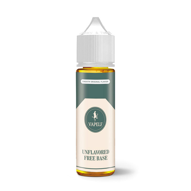 Unflavored Free Base E-Liquid - Vapelf - 60ml