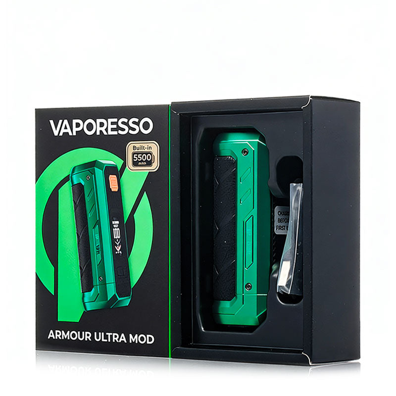 Vaporesso Armour Ultra Box Mod Package Contents