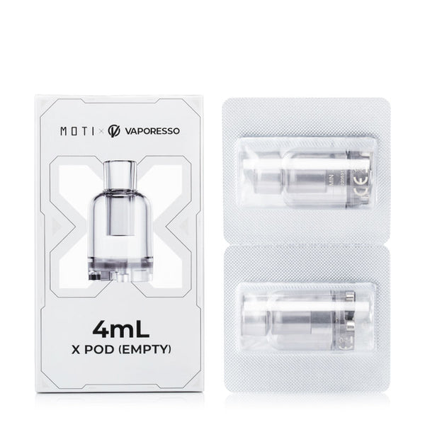 Vaporesso MOTI X / X Mini / X Go Replacement Pods (2-Pack) - ALIVAPE