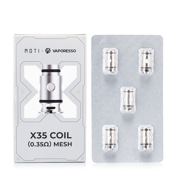 Mini Coil Vaporesso MOTI X / X Mini Replacement Coils (5-Pack) - ALIVAPE