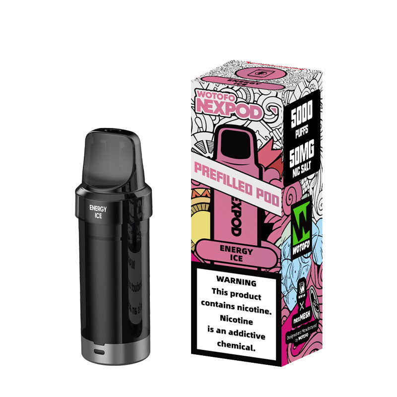 Wotofo NexPOD Prefilled Pod 5000 Puffs 50mg / 20mg - ALIVAPE Wotofo NexPOD Prefilled Pod 5000 Puffs 50mg / 20mg - ALIVAPE