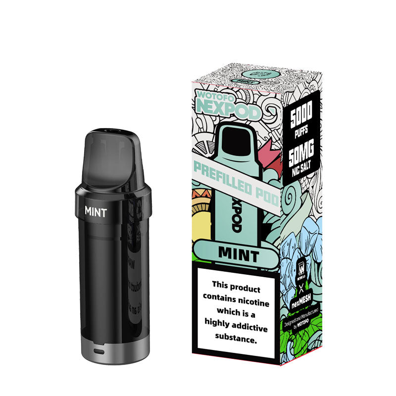 Wotofo NexPOD Prefilled Pod 5000 Puffs 50mg / 20mg - ALIVAPE Wotofo NexPOD Prefilled Pod 5000 Puffs 50mg / 20mg - ALIVAPE