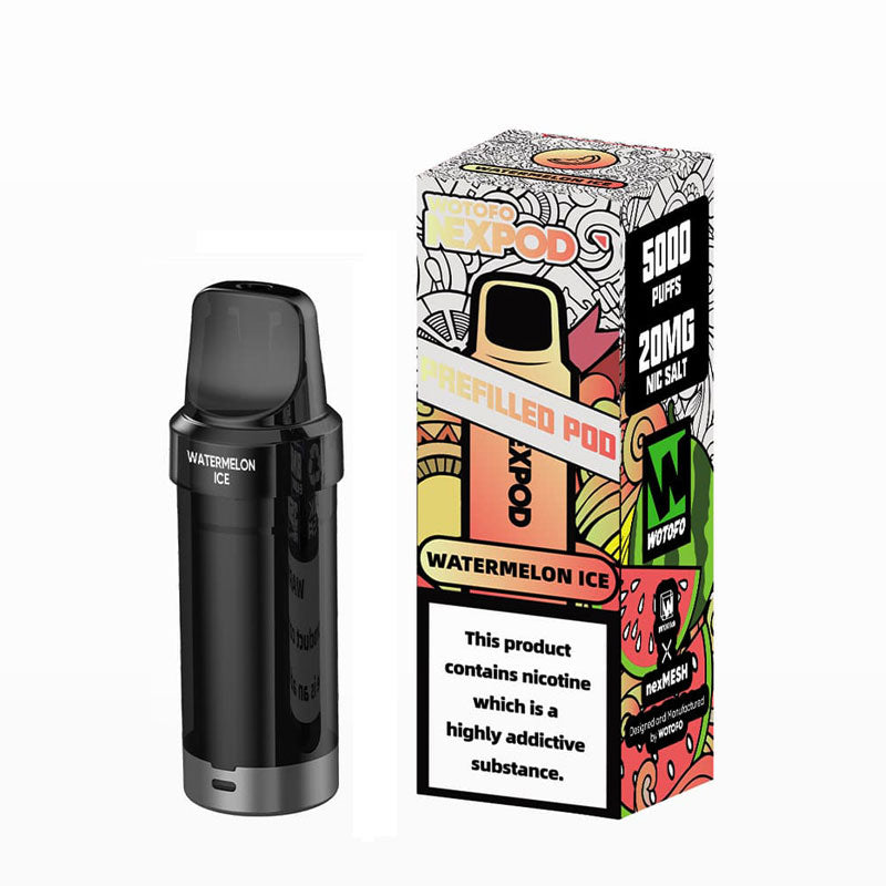 Wotofo NexPOD Prefilled Pod 5000 Puffs 50mg / 20mg - ALIVAPE Wotofo NexPOD Prefilled Pod 5000 Puffs 50mg / 20mg - ALIVAPE