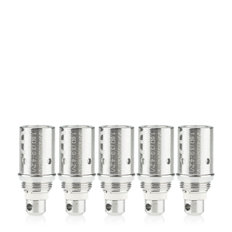 Aspire BVC Replacement Coil for Spryte/K1/K2/ET/CE5 (5-Pack)
