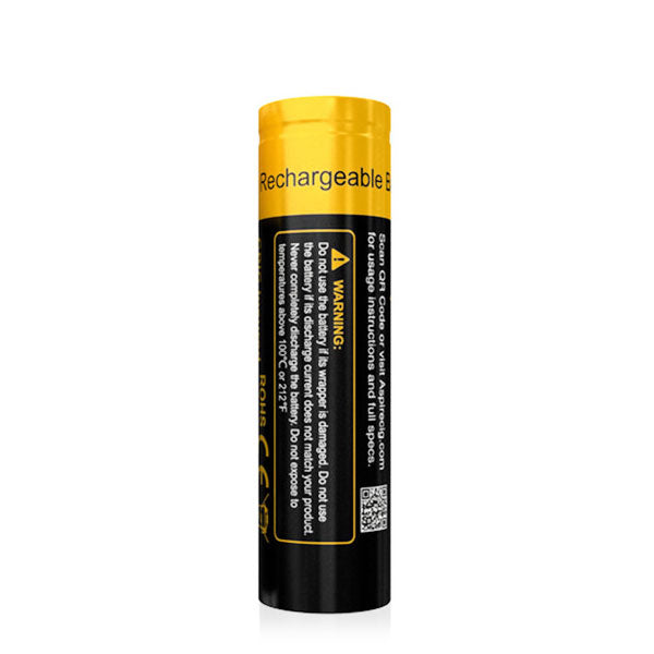Aspire ICR 18650 Rechargeable Li-ion Battery 20A 2600mAh - ALIVAPE Aspire ICR 18650 Rechargeable Li-ion Battery 20A 2600mAh - ALIVAPE