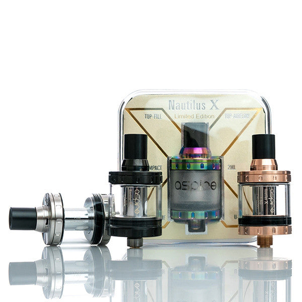 Aspire Nautilus X Top Airflow Tank 2.0ml - ALIVAPE Aspire Nautilus X Top Airflow Tank 2.0ml - ALIVAPE