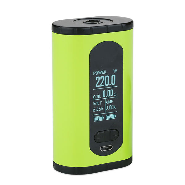 Eleaf_Invoke_220W_TC_Box_Mod_Green 2