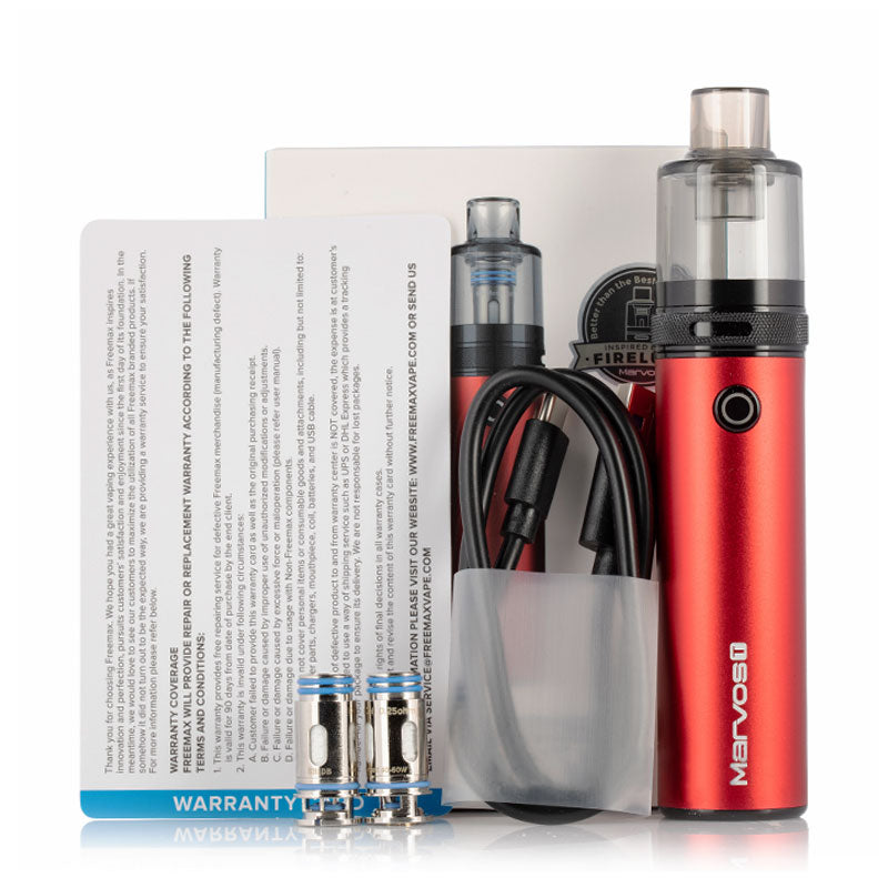 FreeMax Marvos T Pod Kit Package