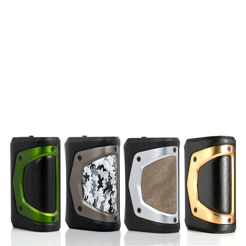 GeekVape Aegis X 200W Mod Green Gunmetal Camo Silver Gold