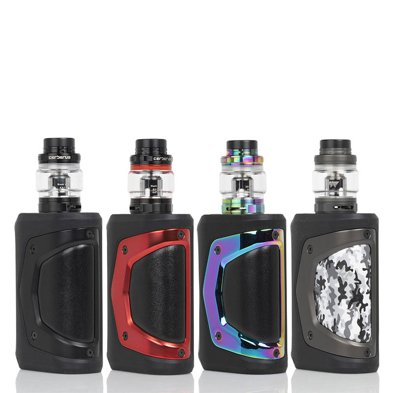 GeekVape Aegis X Cerberus Tank Kit Black Red Rainbow Gunmetal Camo