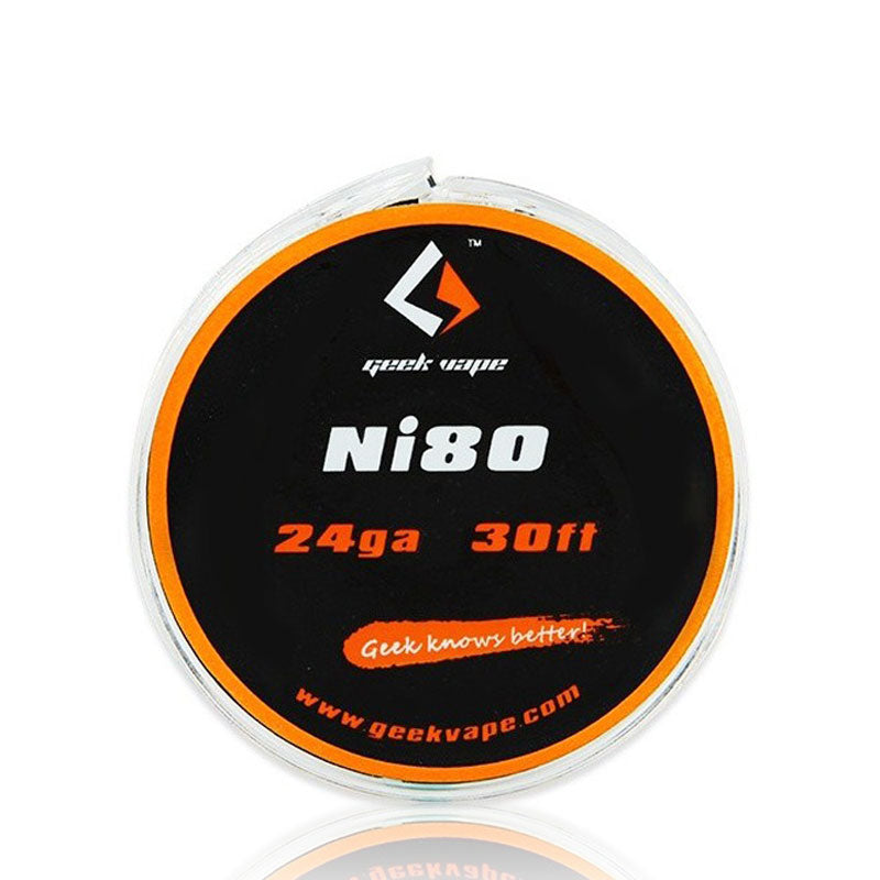 GeekVape Ni80 Wire Spool 24GA/26GA/28GA 30ft - ALIVAPE GeekVape Ni80 Wire Spool 24GA/26GA/28GA 30ft - ALIVAPE