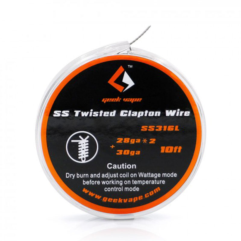 GeekVape SS Twisted Clapton Wire
