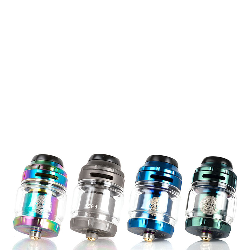 GeekVape Zeus X RTA Rainbow Gunmetal Blue Green