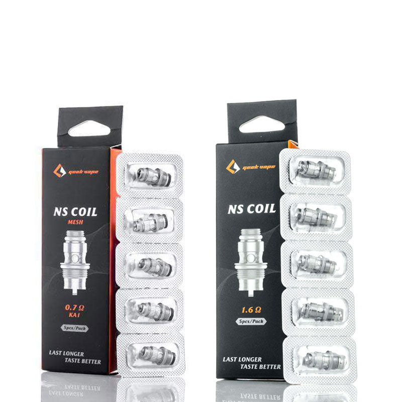GeekVape Frenzy Replacement NS Coils (5-Pack) - ALIVAPE GeekVape Frenzy Replacement NS Coils (5-Pack) - ALIVAPE