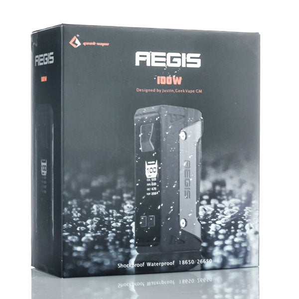 GeekVape Aegis 100W Waterproof TC Box Mod - ALIVAPE GeekVape Aegis 100W Waterproof TC Box Mod - ALIVAPE