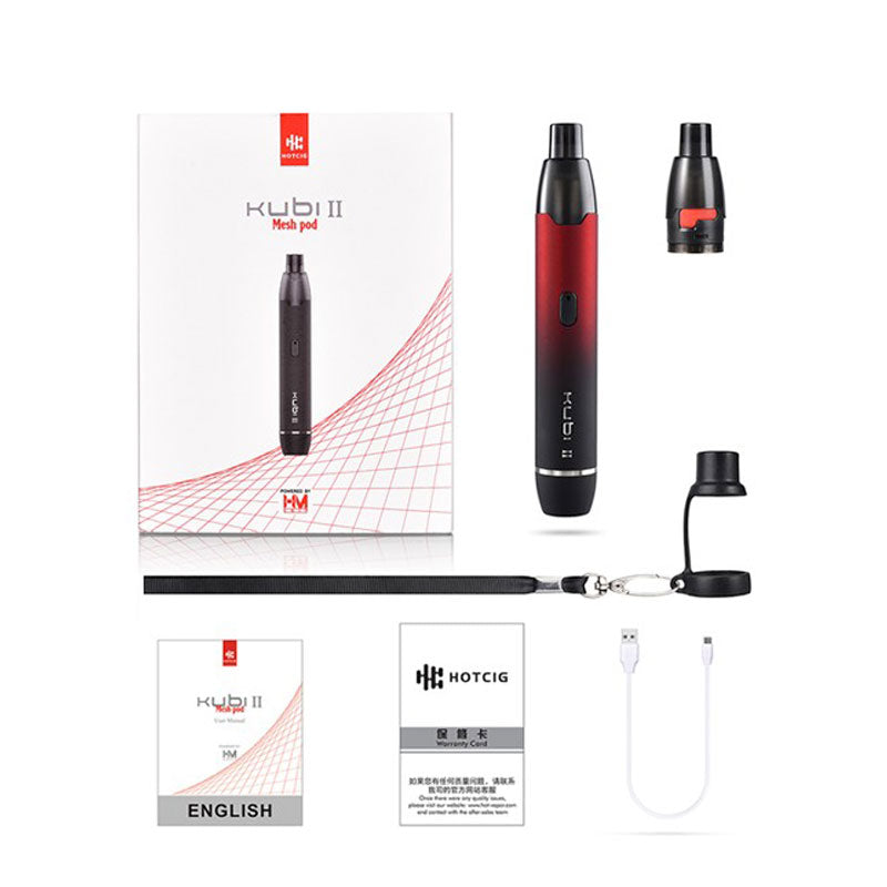 Hotcig Kubi 2 Pod Kit Package Contents