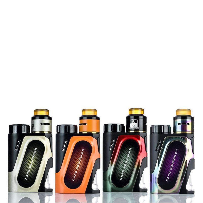 IJOY CAPO SRDA Squonk Kit Gold Orange Reggae Rainbow