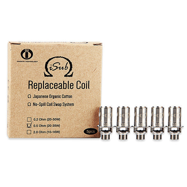 Innokin_iTaste_iSub_Replacement_Sub_Ohm_Coil_Head_5pcs 7