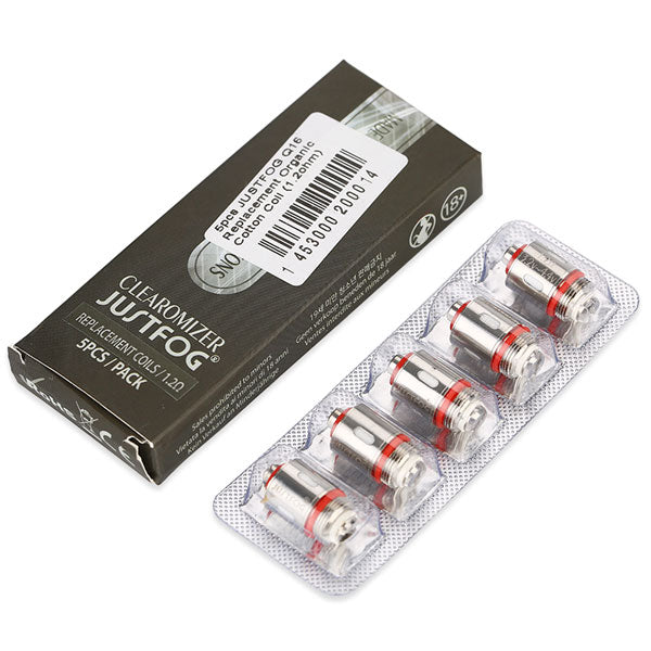 JUSTFOG Q16/P16/Q14/P14 Replacement Coils (5Pack) ALIVAPE
