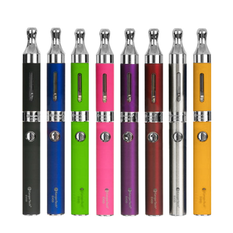 Kanger EVOD 2 Starter Kit Black Blue Green Pink Purple Red Stainless Yellow