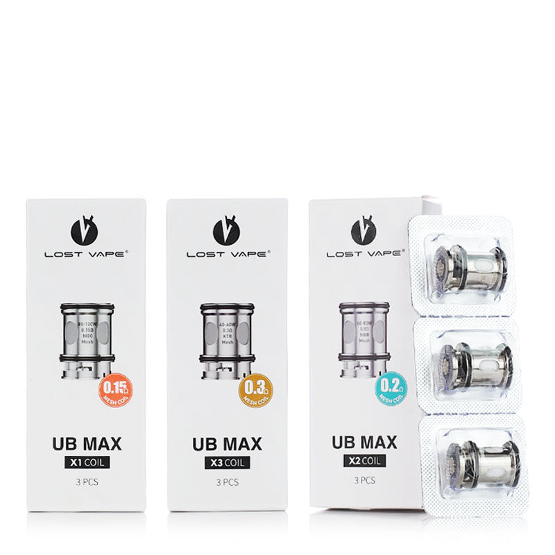 Lost Vape UB Max Centaurus Q200 Replacement Coils 0 3ohm