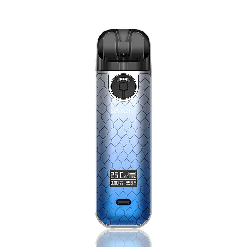 SMOK Novo 4 Pod Kit Blue Grey Cobra