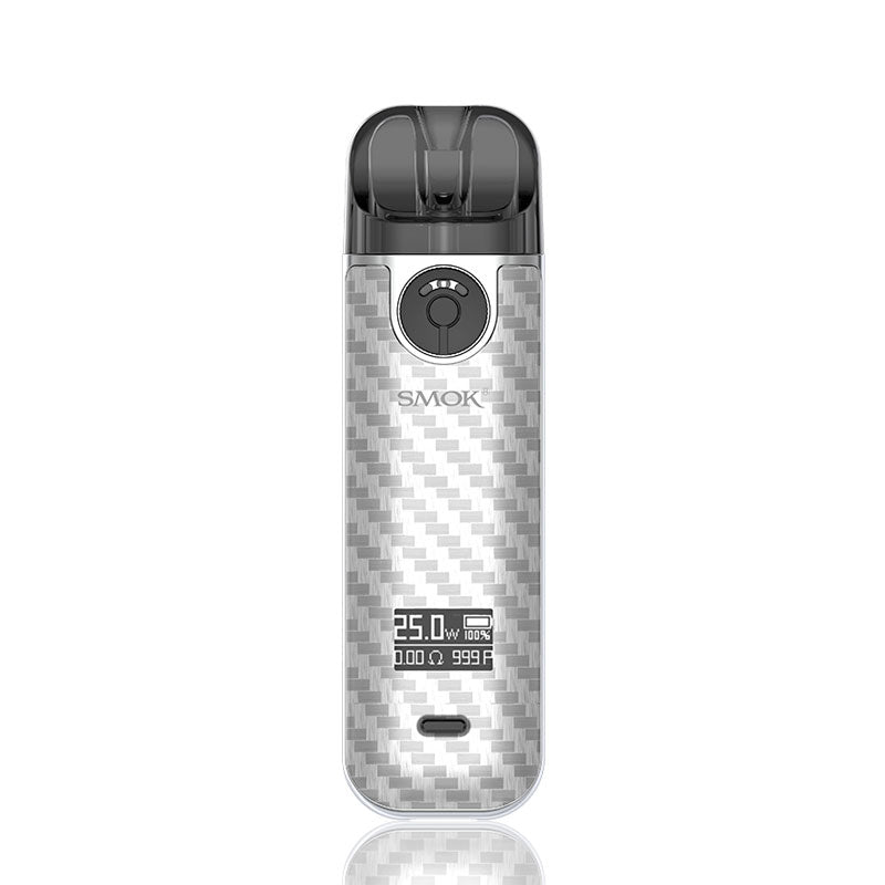 SMOK Novo 4 Pod Kit Silver Carbon Fiber