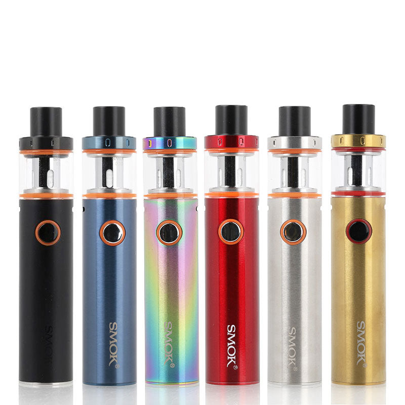 SMOKVapePen22KitBlackBlueRainbowRedSteelGold