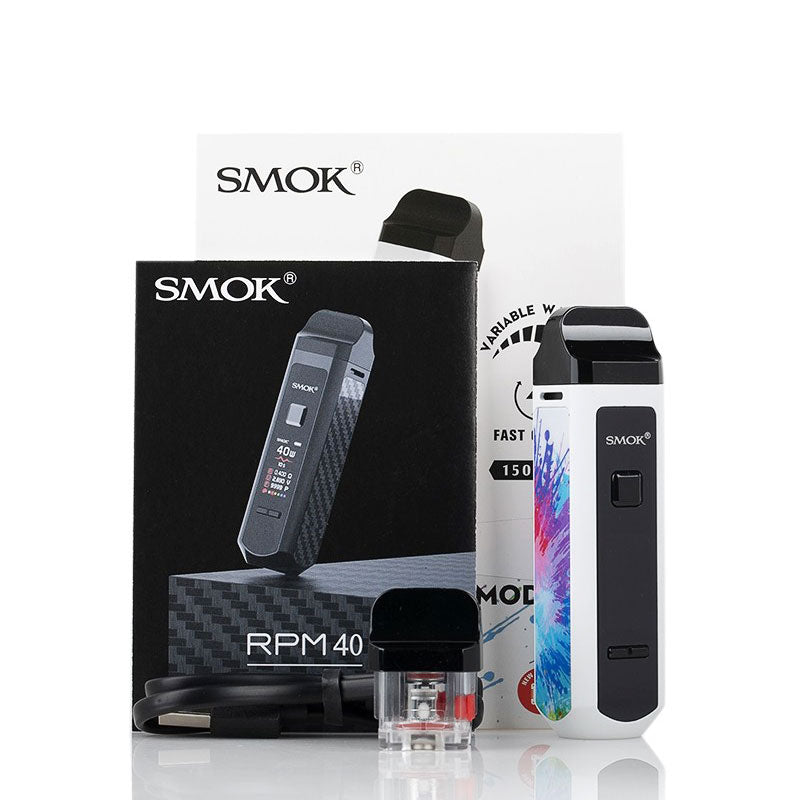 smok rpm 40 vape pod starter kit SMOK RPM40 Pod Mod Kit 1500mAh