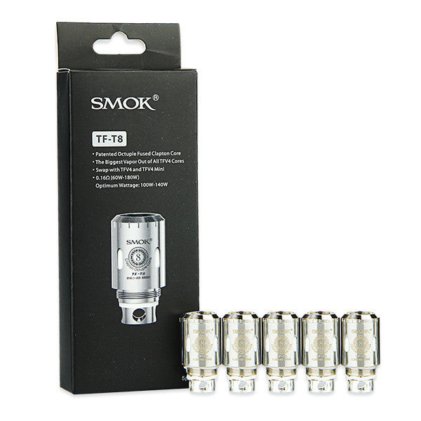 SMOK_TFV4_TF T8_Octuple_Fused_Clapton_Coil_5pcs 6