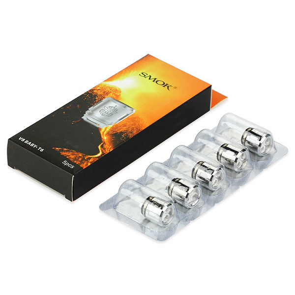 SMOK_TFV8_Baby T6_Sextuple_Core_Replacement_Coil_5pcs 5