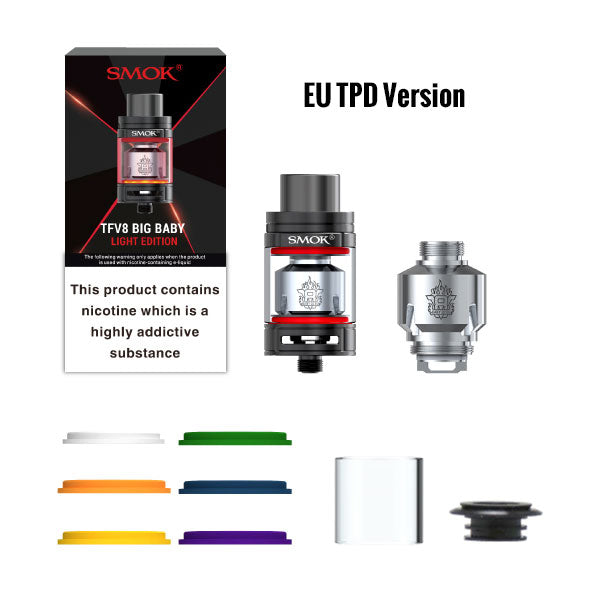 SMOK TFV8 Big Baby Light Edition Tank - ALIVAPE SMOK TFV8 Big Baby Light Edition Tank - ALIVAPE