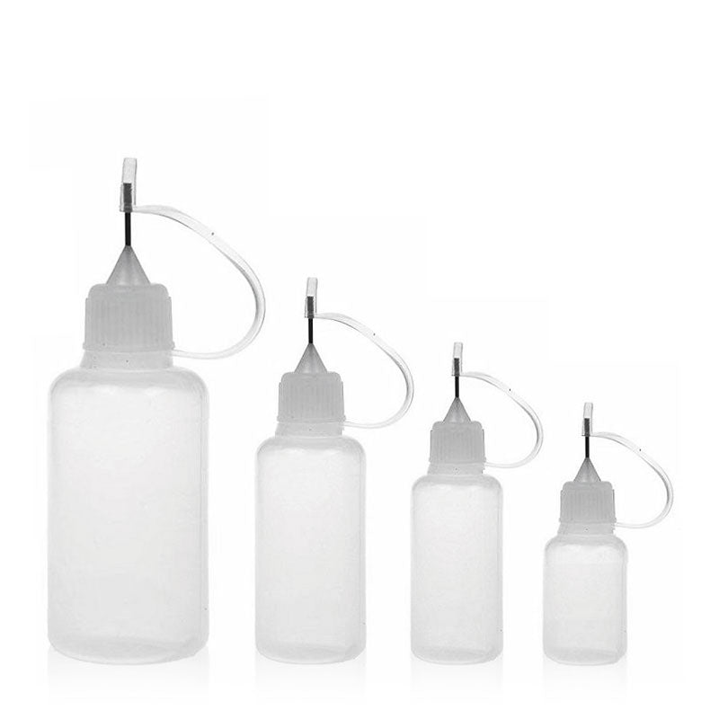 Semi Transparent Needle Dropper Tip Eliquid Bottle 10ml 30ml 50ml 100ml