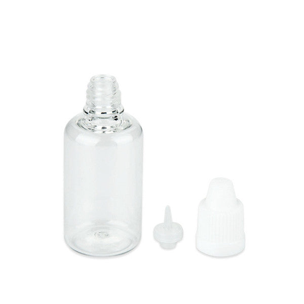 Transparent PET Needle Tip Bottle 10ml/30ml/50ml/100ml - ALIVAPE