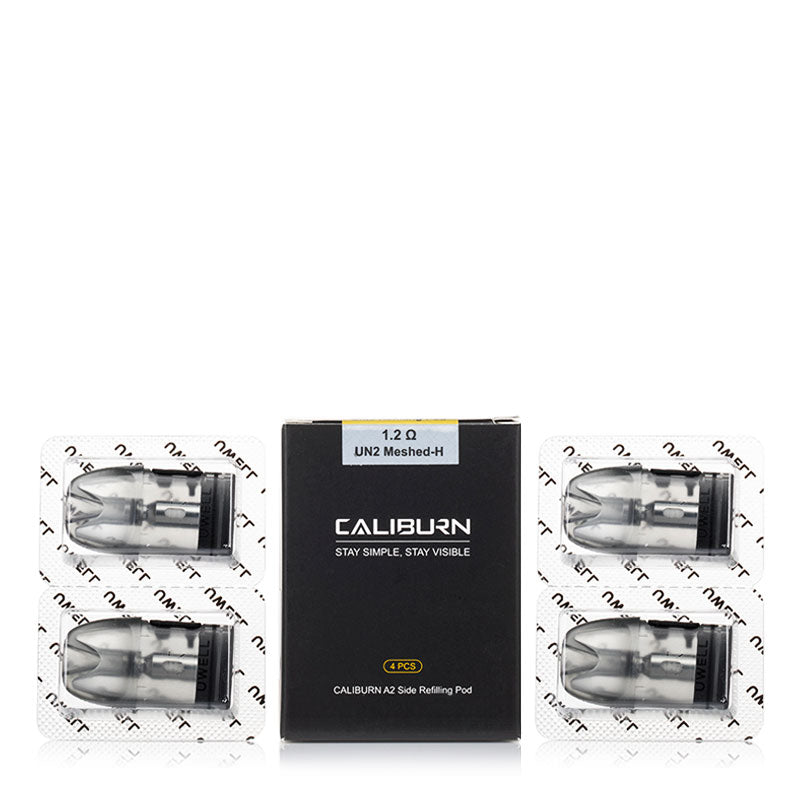 Uwell Caliburn A2S Replacement Pod (4-Pack) - ALIVAPE Uwell Caliburn A2S Replacement Pod (4-Pack) - ALIVAPE