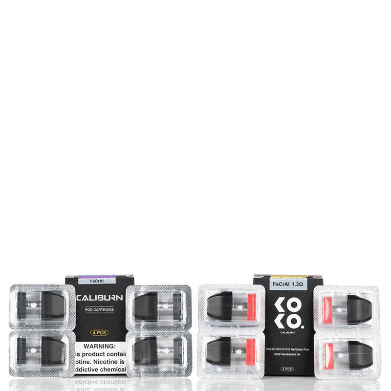 Uwell Caliburn and Caliburn KOKO Pod Pack