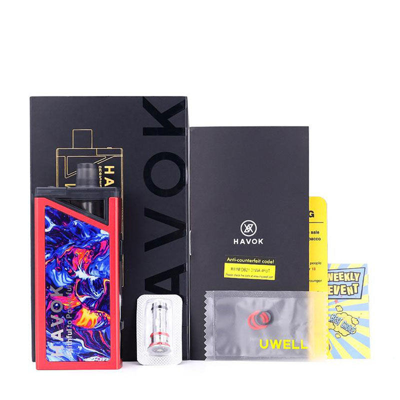 Uwell Havok V1 Pod Kit Package