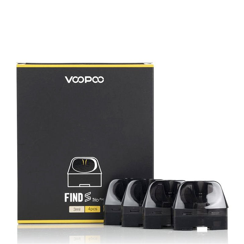 voopoo find s trio pod VOOPOO Find S Trio Replacement Pod 4pcs