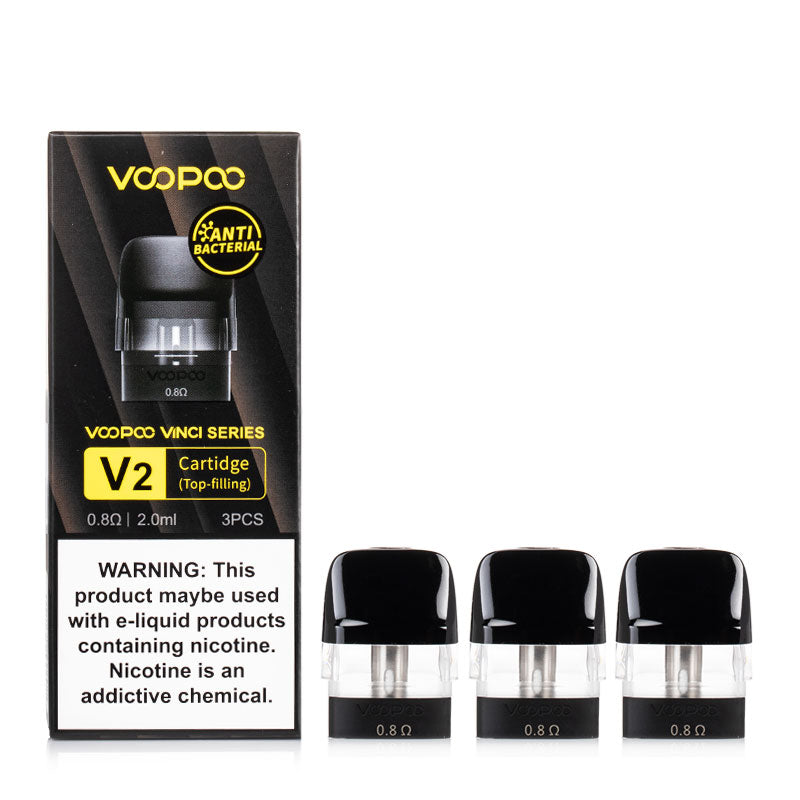VOOPOO Vinci V2 Replacement Pods for Vinci Series - ALIVAPE VOOPOO Vinci V2 Replacement Pods for Vinci Series - ALIVAPE