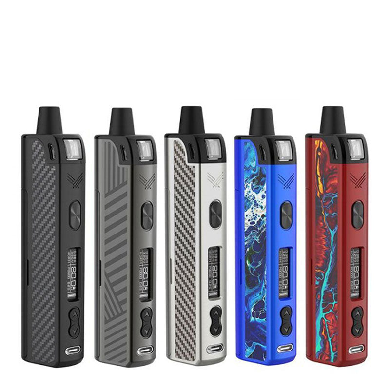 Vapefly Optima Pod Mod Kit Black Grey Silver Blue Red