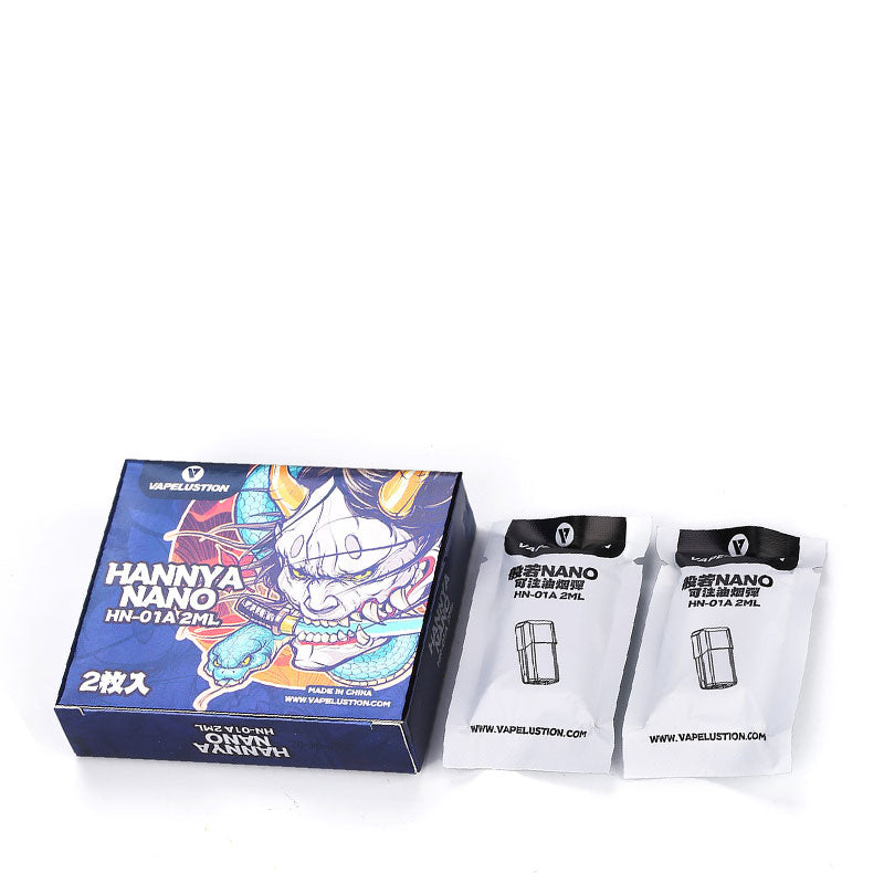 Vapelustion Hannya Nano Replacement Pod Pack
