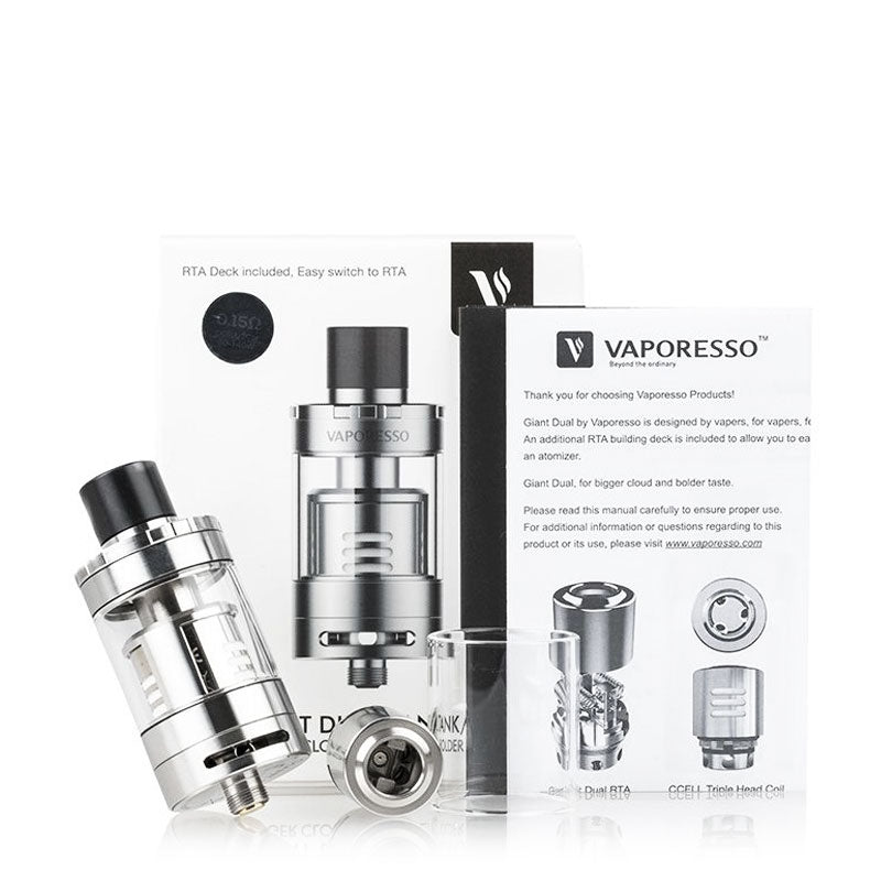 Vaporesso Giant Dual Tank / RTA - ALIVAPE Vaporesso Giant Dual Tank / RTA - ALIVAPE