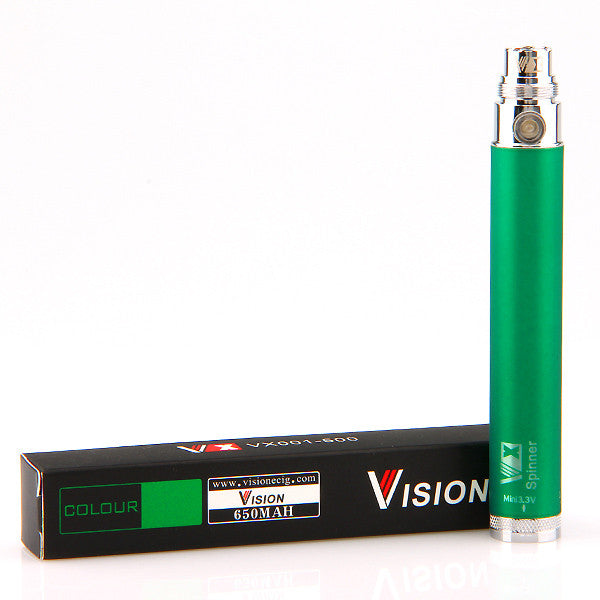spinner vape pen battery Vision Spinner Variable Voltage eGo Battery 650mAh